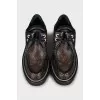 Canvas Derby with Signature Print