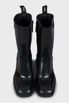 Черные ботинки Betty