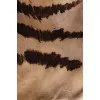 Animal print silk scarf