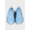 Голубые кроссовки Triple S