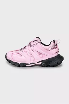 Pink Track Sneakers