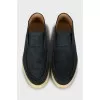 Open Walk suede loafers