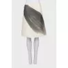 Silk skirt with print