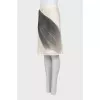 Silk skirt with print