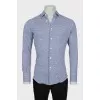 Men's printed fitted shirt