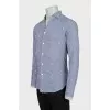 Men's printed fitted shirt