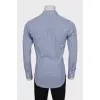 Men's printed fitted shirt