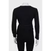 Long Sleeve Wrap Top