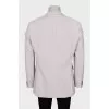 Men's pinstripe jacket with tag