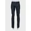 Men's blue jeans with tag