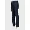 Men's blue jeans with tag