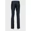 Men's blue jeans with tag