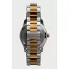 Wristwatch with gold pattern