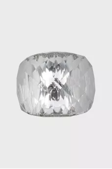 Massive crystal ring
