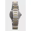 Stainless steel watch with print