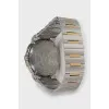 Stainless steel watch with print