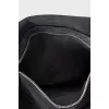 Black crossbody bag with rhinestones