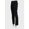 Men's trousers with contrast seam