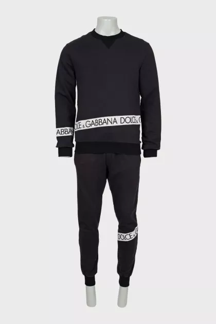 Men's tracksuit with signature print