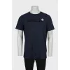 Men's T-shirt with embossed logo