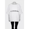 Oversized T-shirt with print