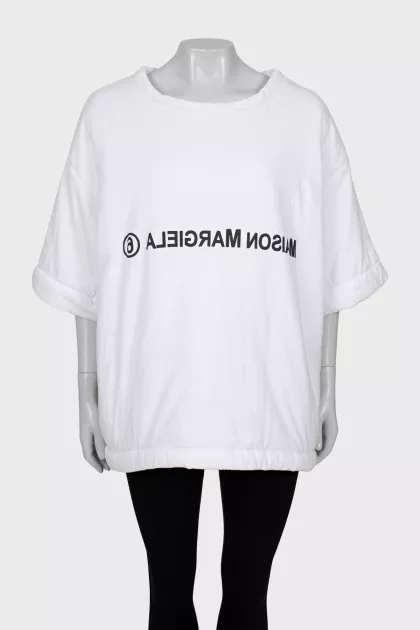 Oversized T-shirt with print