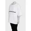 Oversized T-shirt with print