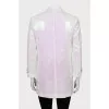 White jacket decorated with sequins