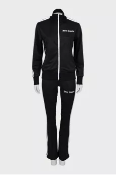 Sports suit with flared trousers