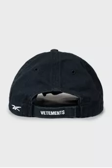 Black Cap by Vetements x Reebok
