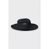 Black woven hat