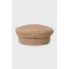 Brown cap with brand logo