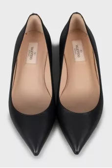 Black Pointed Toe Ballet Flats