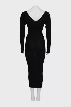 Ribbed Fitted Dress