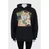 Oversized reversible hoodie