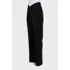 V-waist palazzo pants