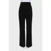 V-waist palazzo pants