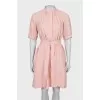 Short Sleeve Dress with Belt