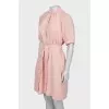 Short Sleeve Dress with Belt