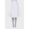 High waisted loose skirt
