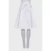 High waisted loose skirt