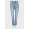 Blue high waist jeans