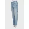 Blue high waist jeans