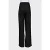 Silk palazzo pants with tag
