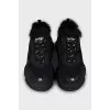 Triple S Insulated Sneakers with Tag