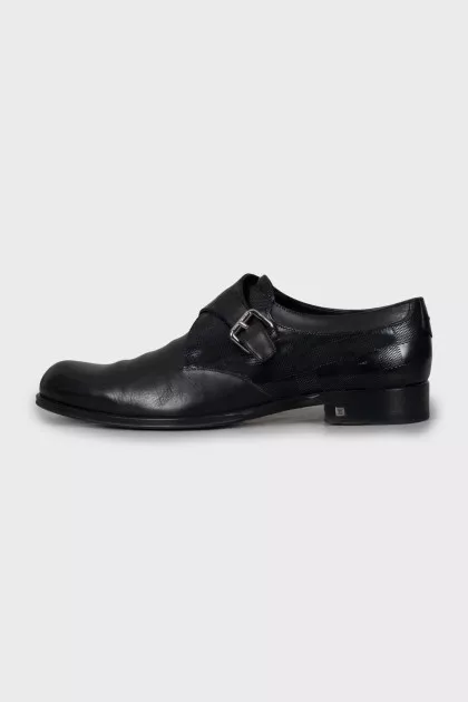 Men's Shoes with Checkered Print