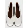 Eva ballet flats with tag