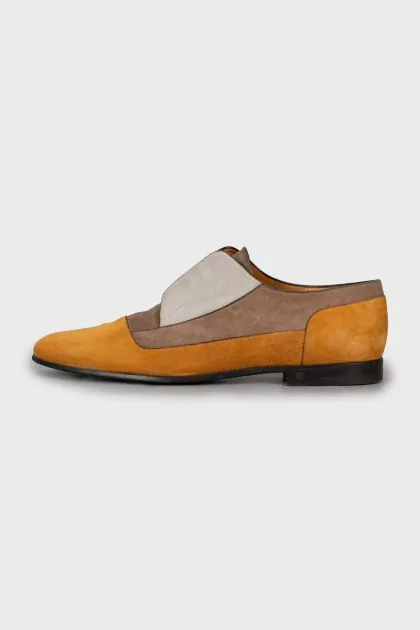 Men's suede shoes