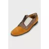 Men's suede shoes