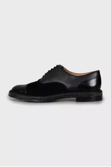 Men's Oxfords with Chain Decoration